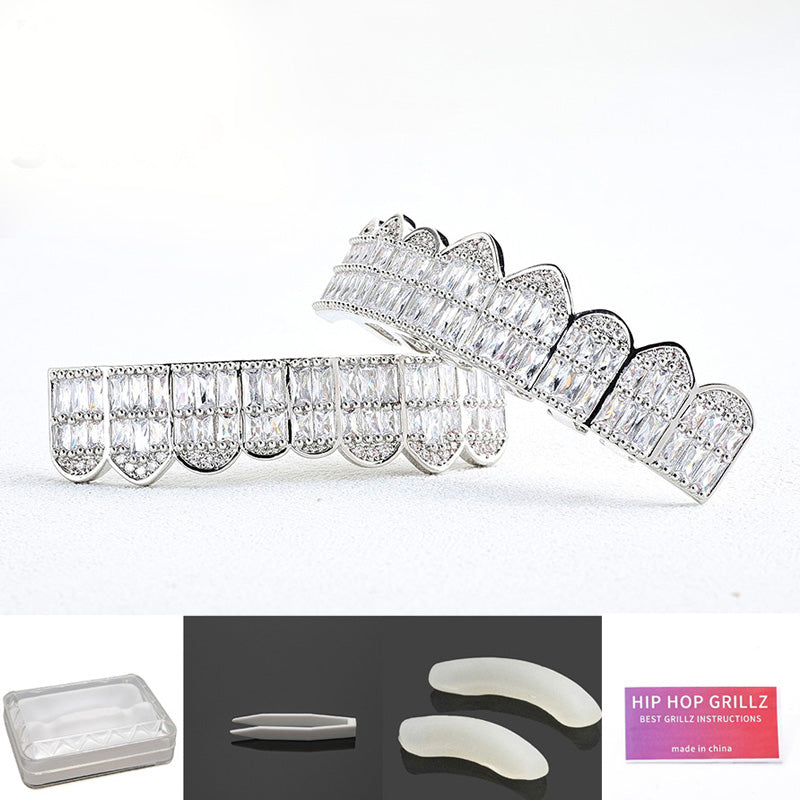 Decorative Zircon Grillz Set – product image