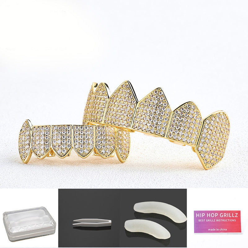 Decorative Zircon Grillz Set – product image