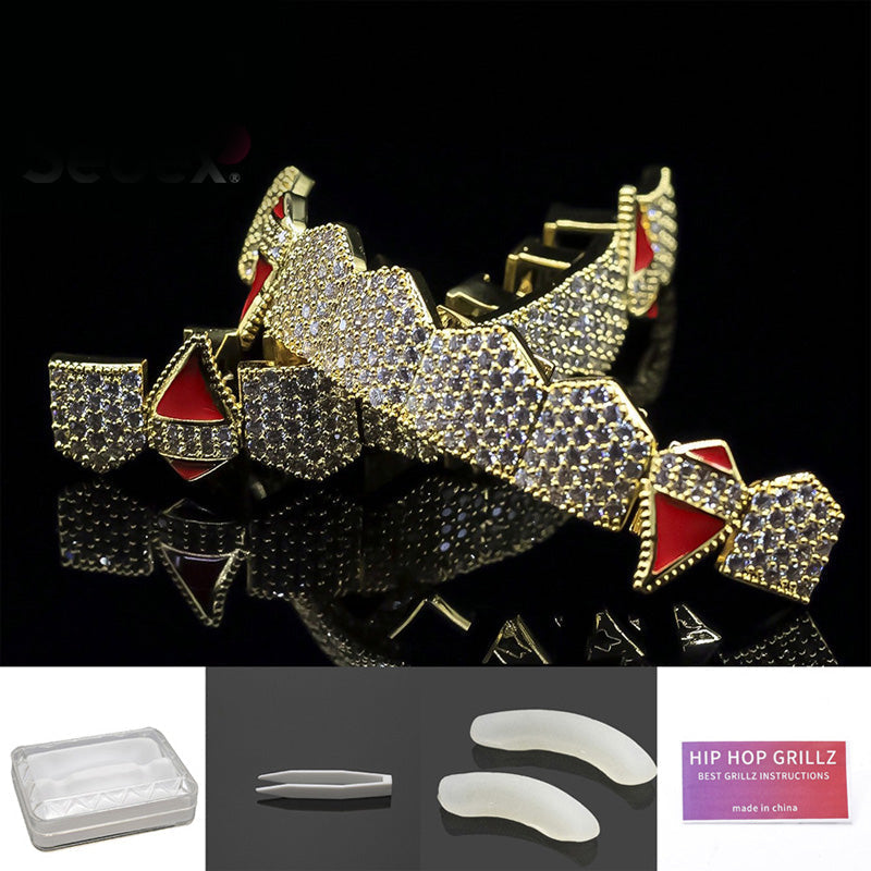 Decorative Zircon Grillz Set – product image
