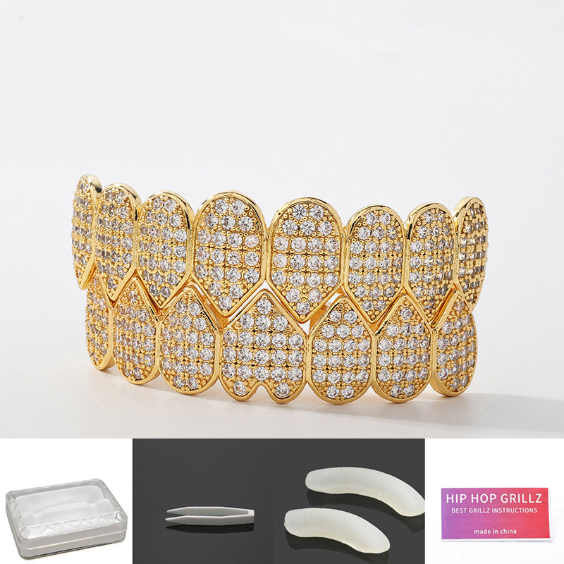 Decorative Zircon Grillz Set – product image