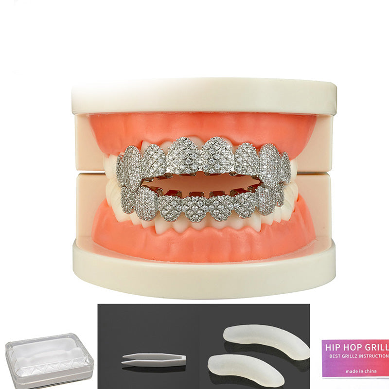 Decorative Zircon Grillz Set – product image