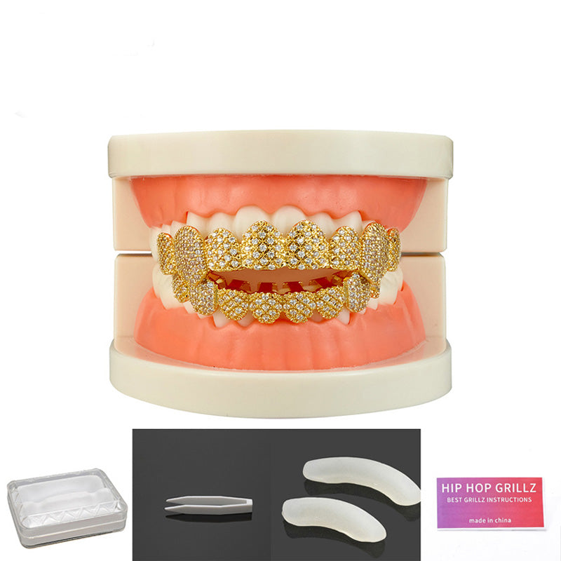Decorative Zircon Grillz Set – product image