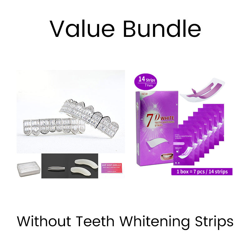 Decorative Zircon Grillz Set – product image