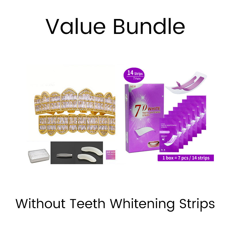 Decorative Zircon Grillz Set – product image