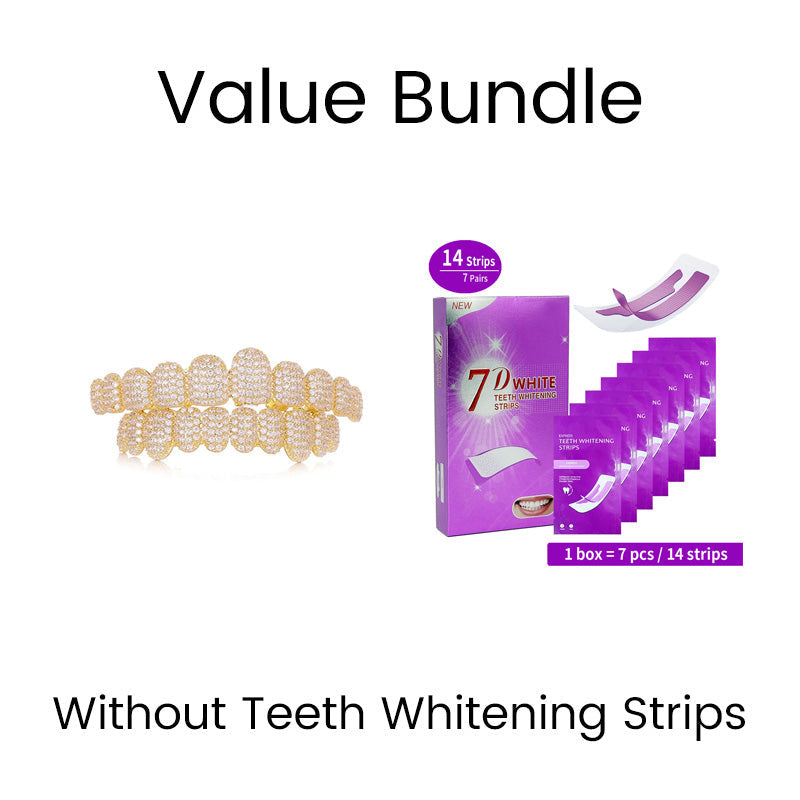 Decorative Zircon Grillz Set – product image