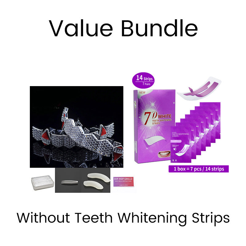 Decorative Zircon Grillz Set – product image