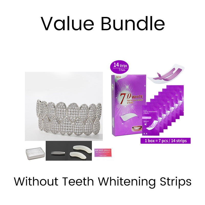 Decorative Zircon Grillz Set – product image