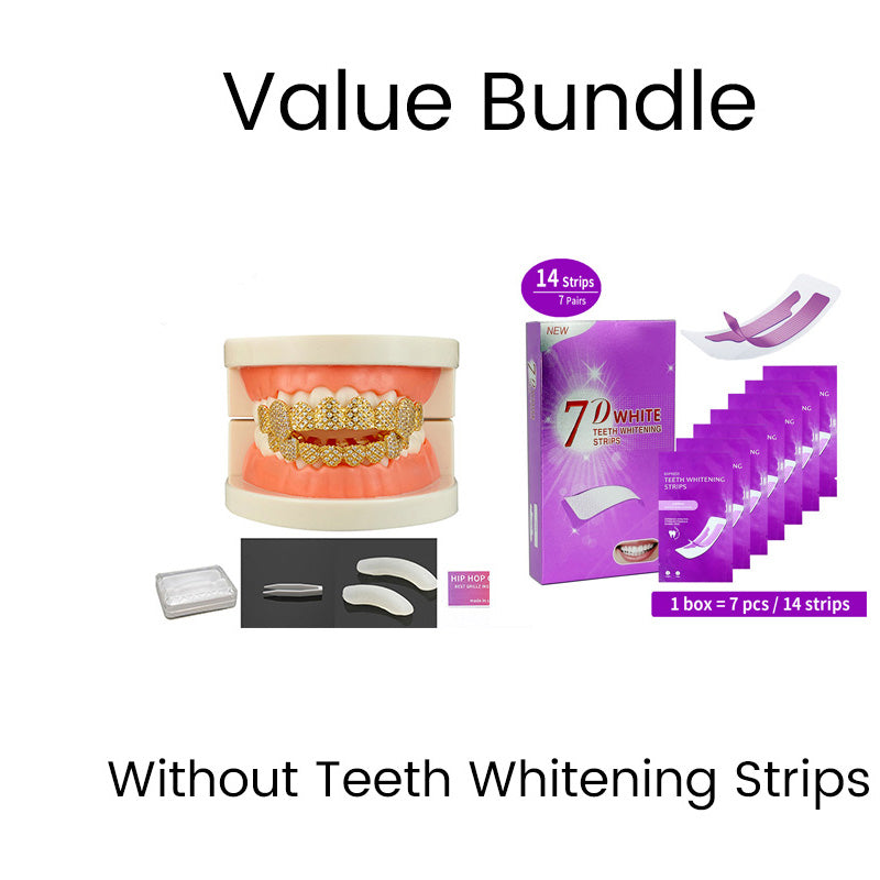 Decorative Zircon Grillz Set – product image