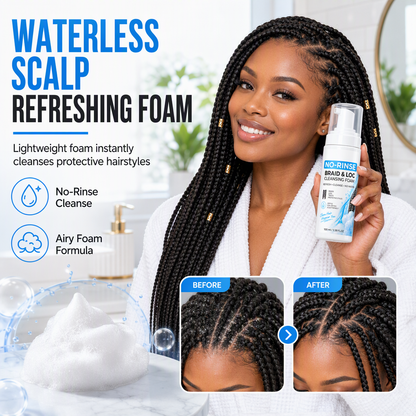 Cleansing Mousse for Dreadlocks & Braids – product image