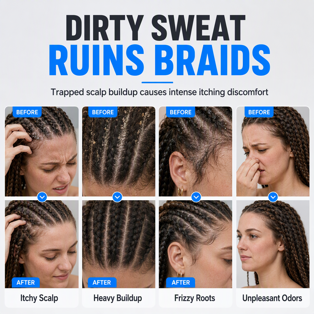Cleansing Mousse for Dreadlocks & Braids – product image