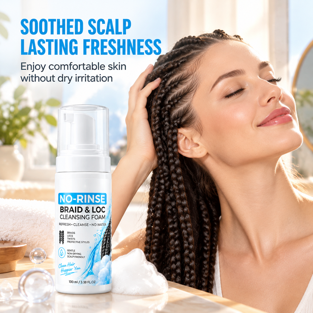Cleansing Mousse for Dreadlocks & Braids – product image