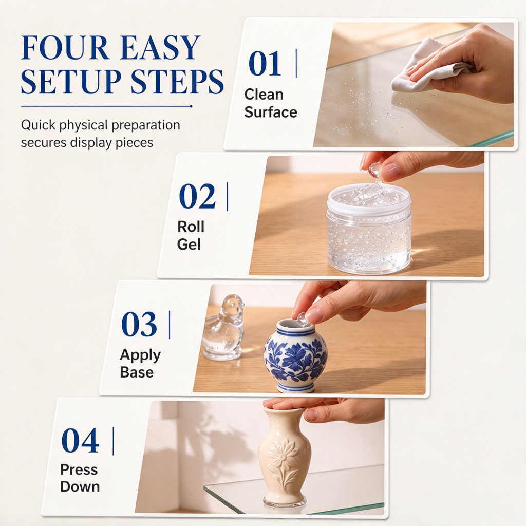 Clear Museum Gel for Displays – product image