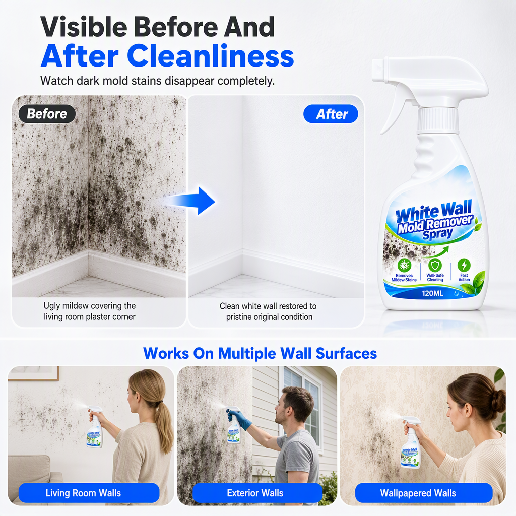 Wall Mold Stain Remover Spray – product image