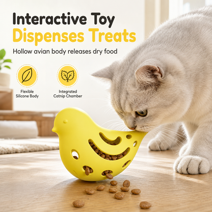 Bird-Shaped Pet Treat Dispenser – product image