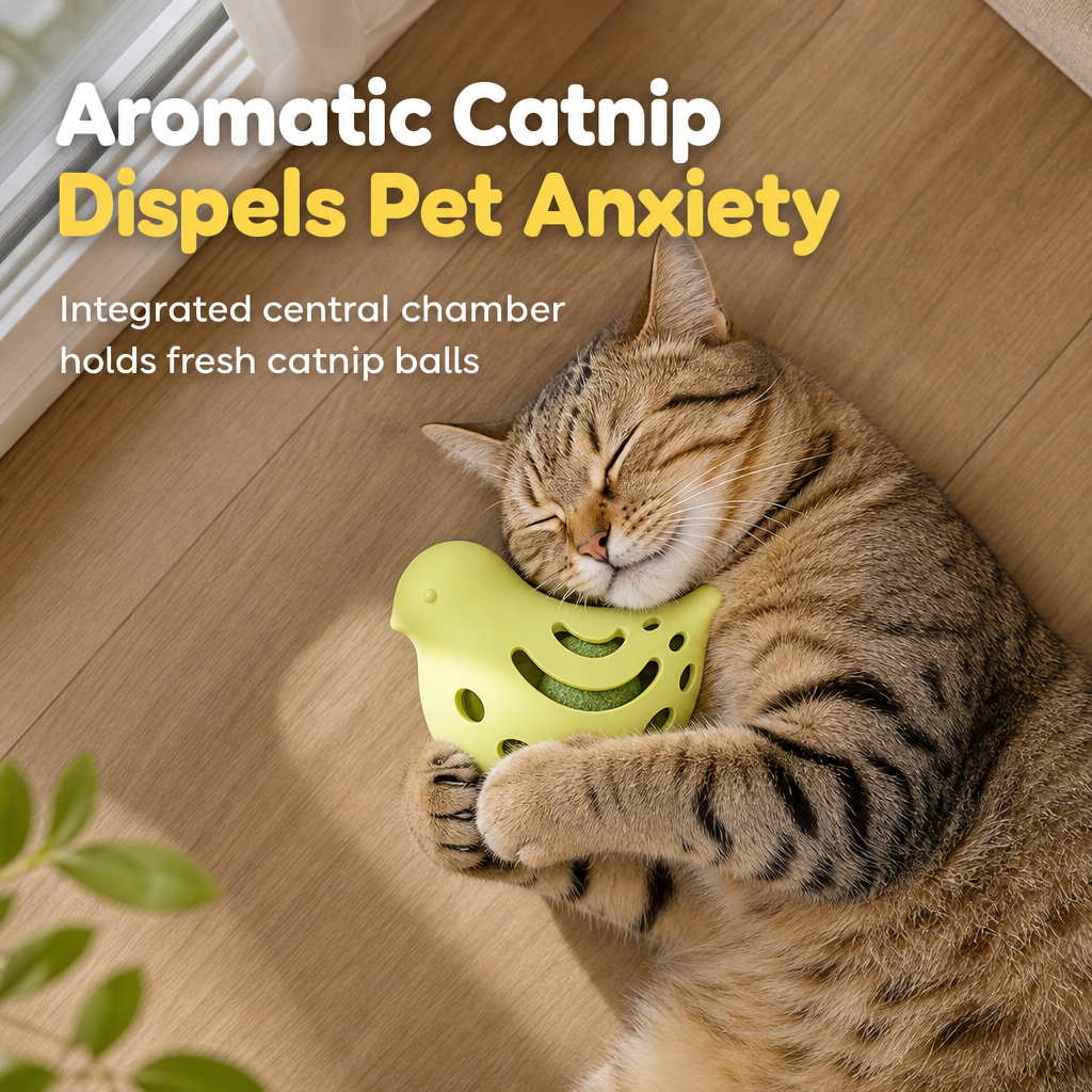 Bird-Shaped Pet Treat Dispenser – product image