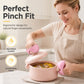 Donut-Shaped Silicone Pinch Mitts – product image