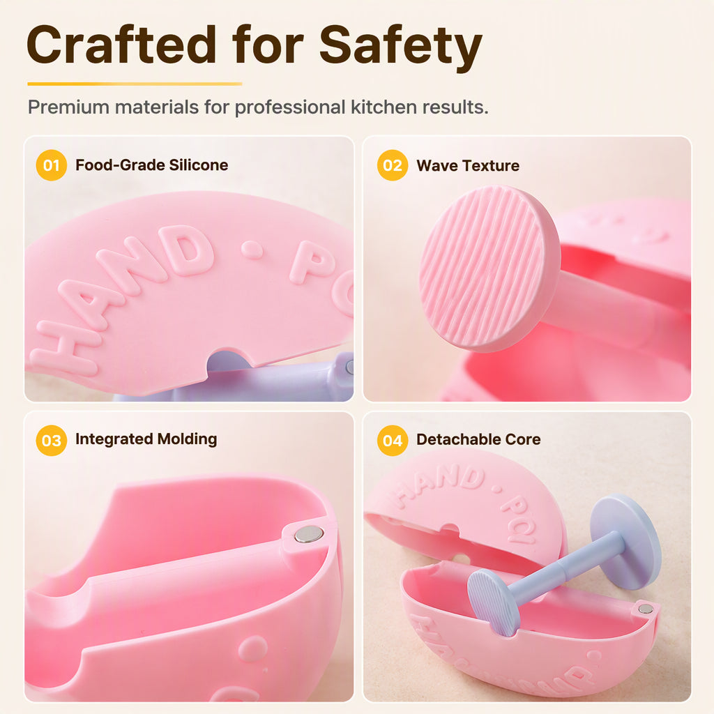 Donut-Shaped Silicone Pinch Mitts – product image
