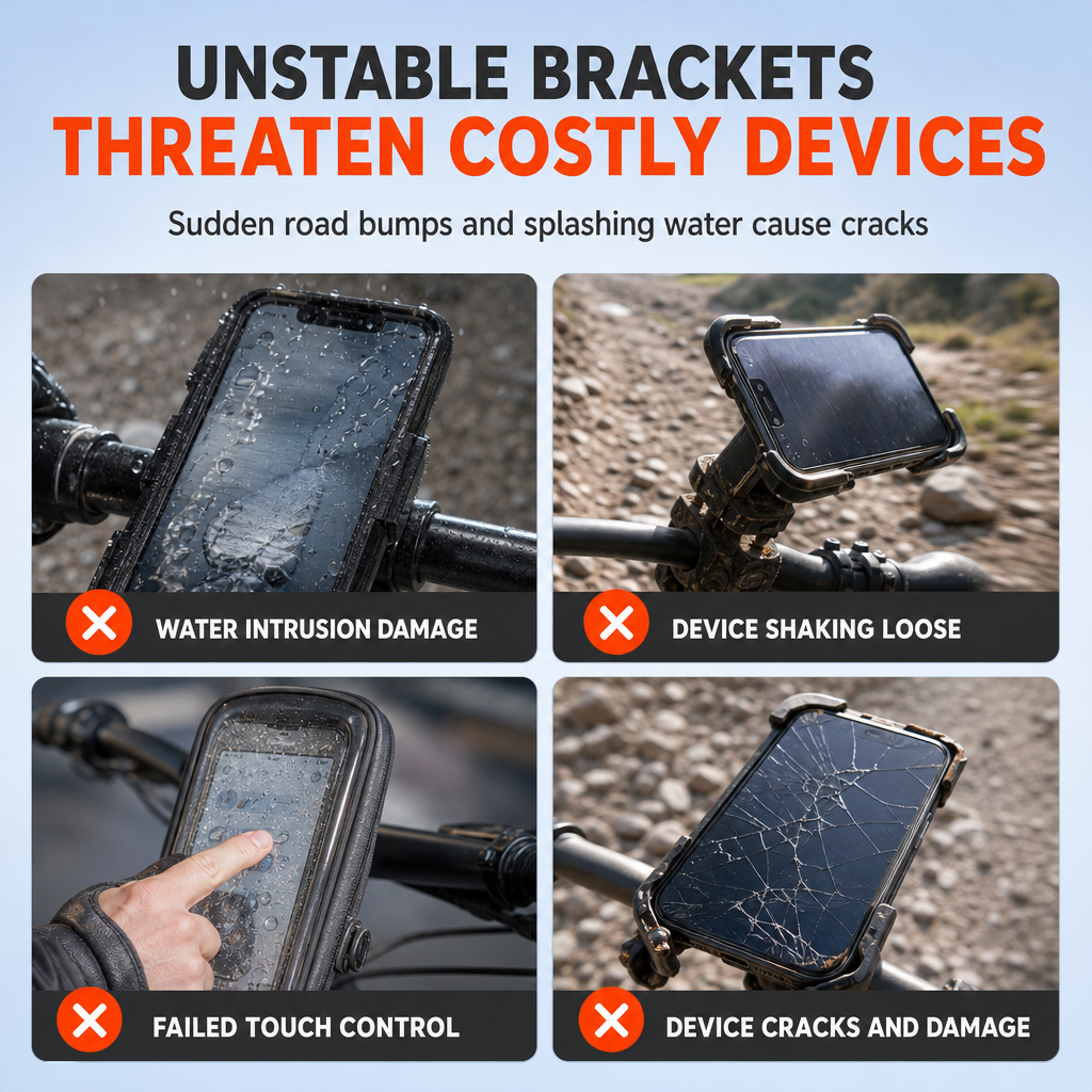 Weather-Resistant Bike Phone Holder – product image