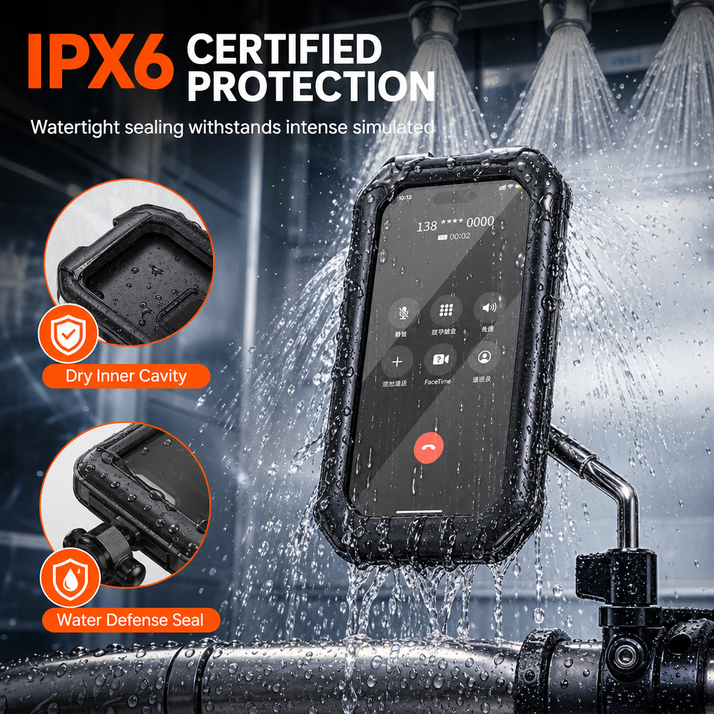 Weather-Resistant Bike Phone Holder – product image