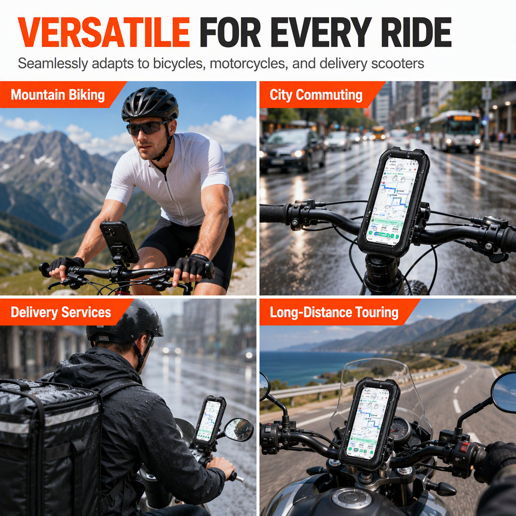 Weather-Resistant Bike Phone Holder – product image