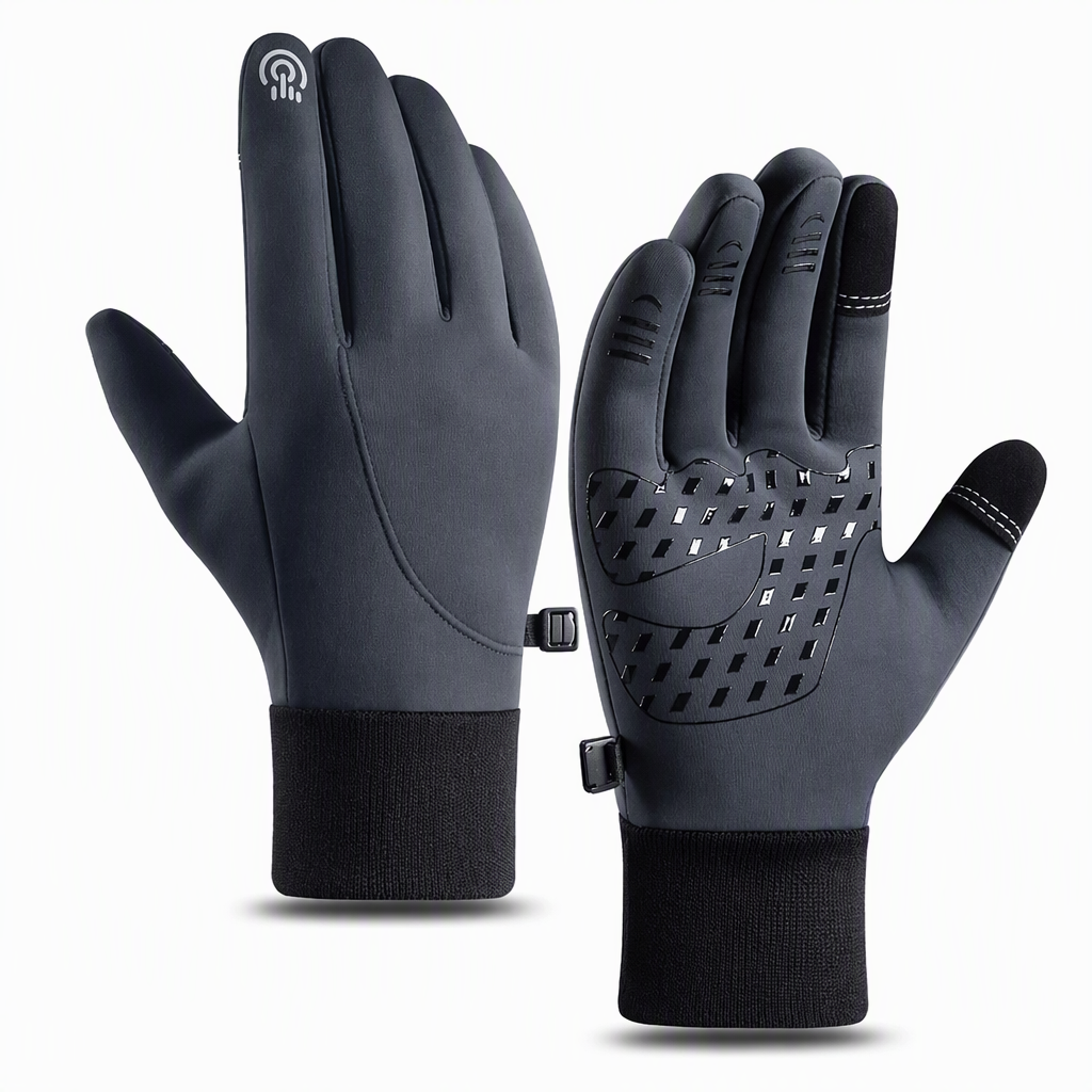 Fleece-Lined Winter Cycling Gloves – product image