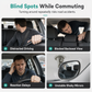 Adjustable Convex Auxiliary Mirror – product image