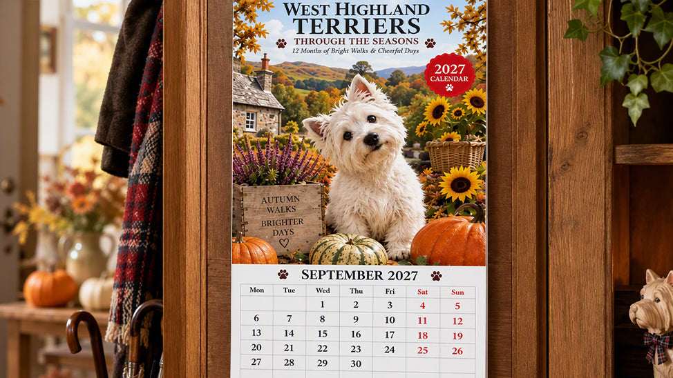 West Highland Terrier Wall Calendar – product image