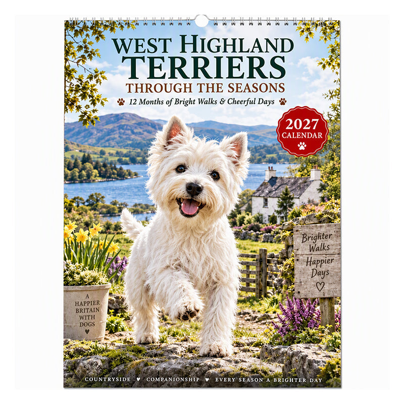 West Highland Terrier Wall Calendar – product image