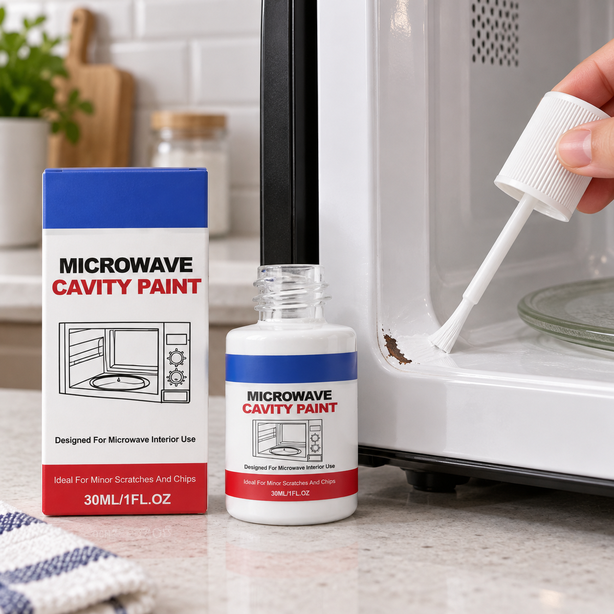 Microwave Interior Touch-Up Paint – product image