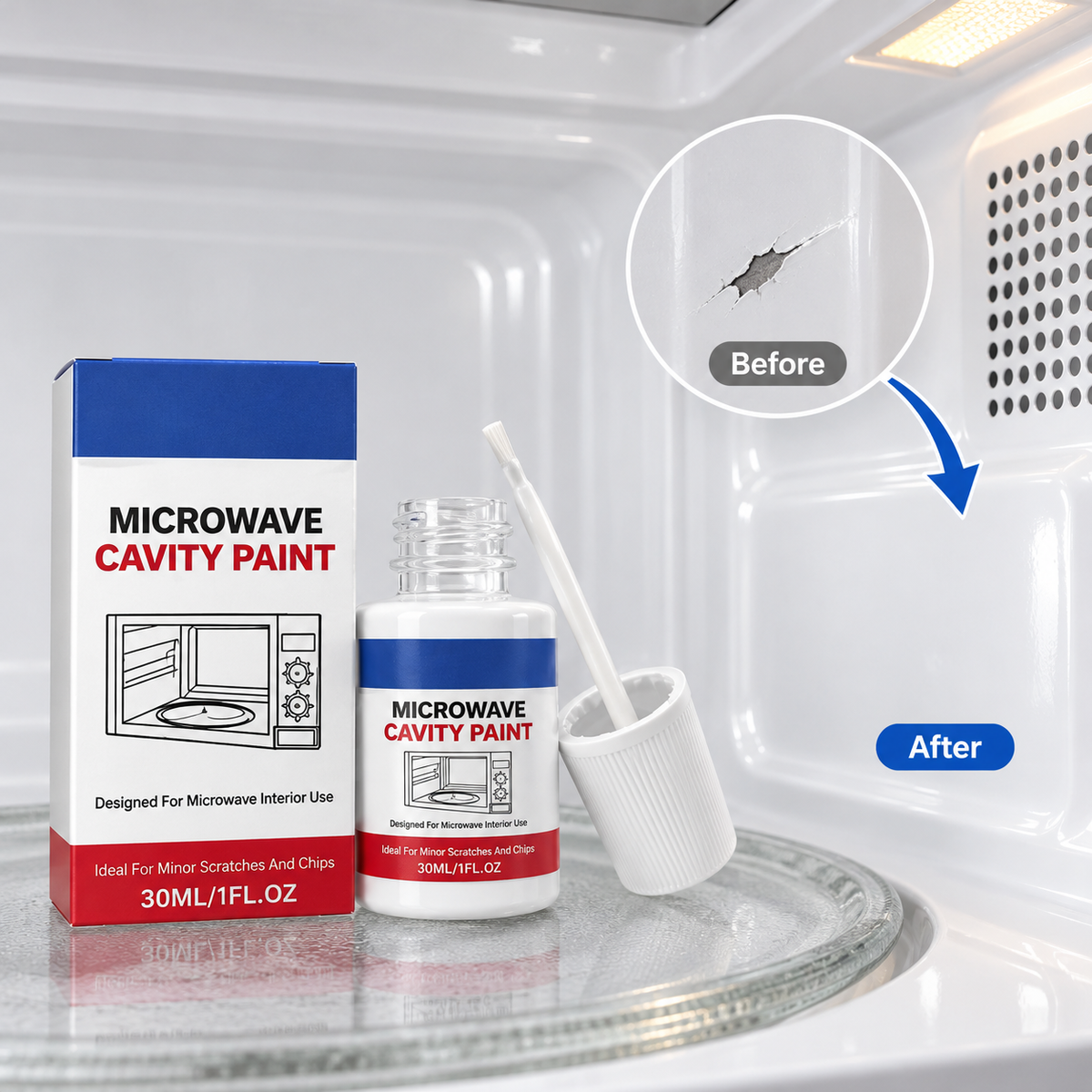 Microwave Interior Touch-Up Paint – product image
