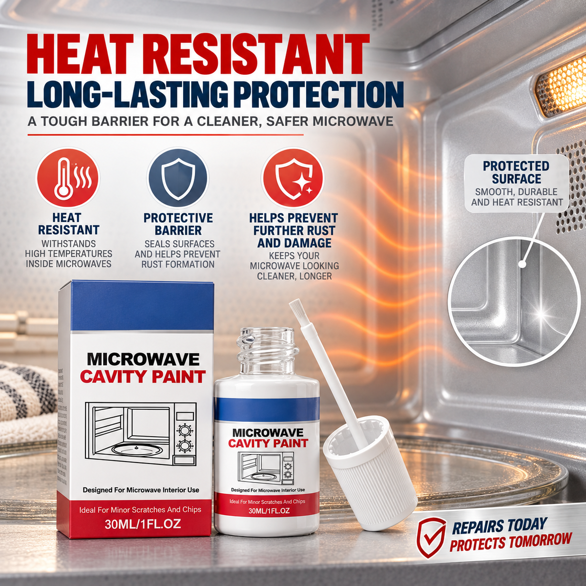 Microwave Interior Touch-Up Paint – product image