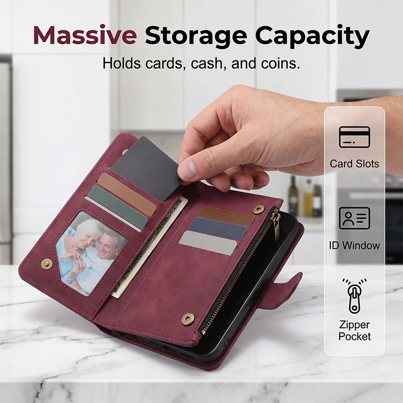 Detachable Magnetic Wallet Phone Case – product image