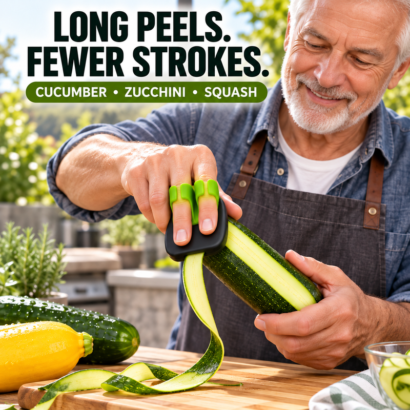 Two-Finger Fruit and Vegetable Peeler – product image