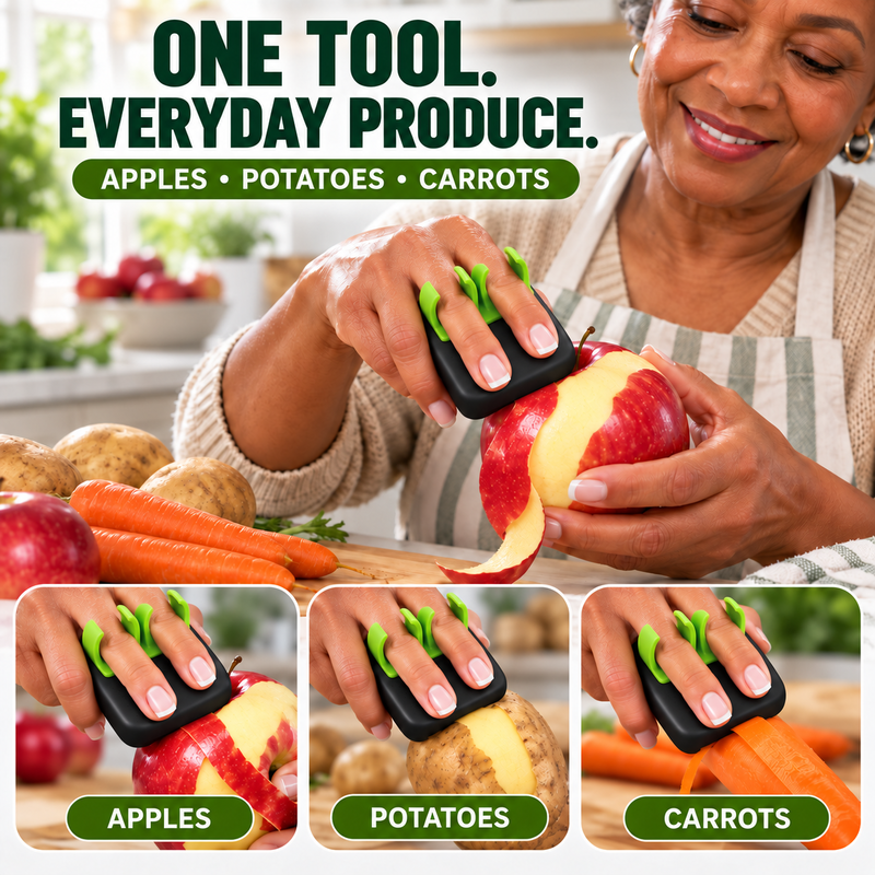 Two-Finger Fruit and Vegetable Peeler – product image