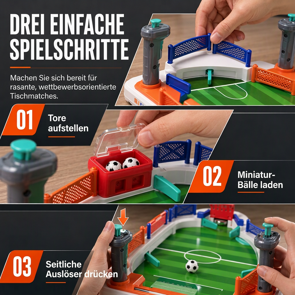 Two-Player Tabletop Soccer Game – product image