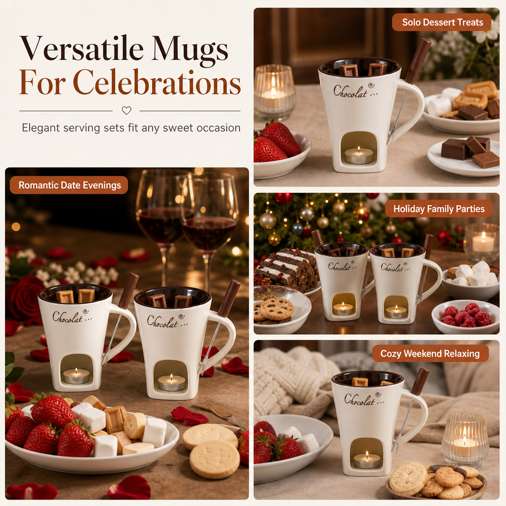 Ceramic Fondue Melting Mug – product image