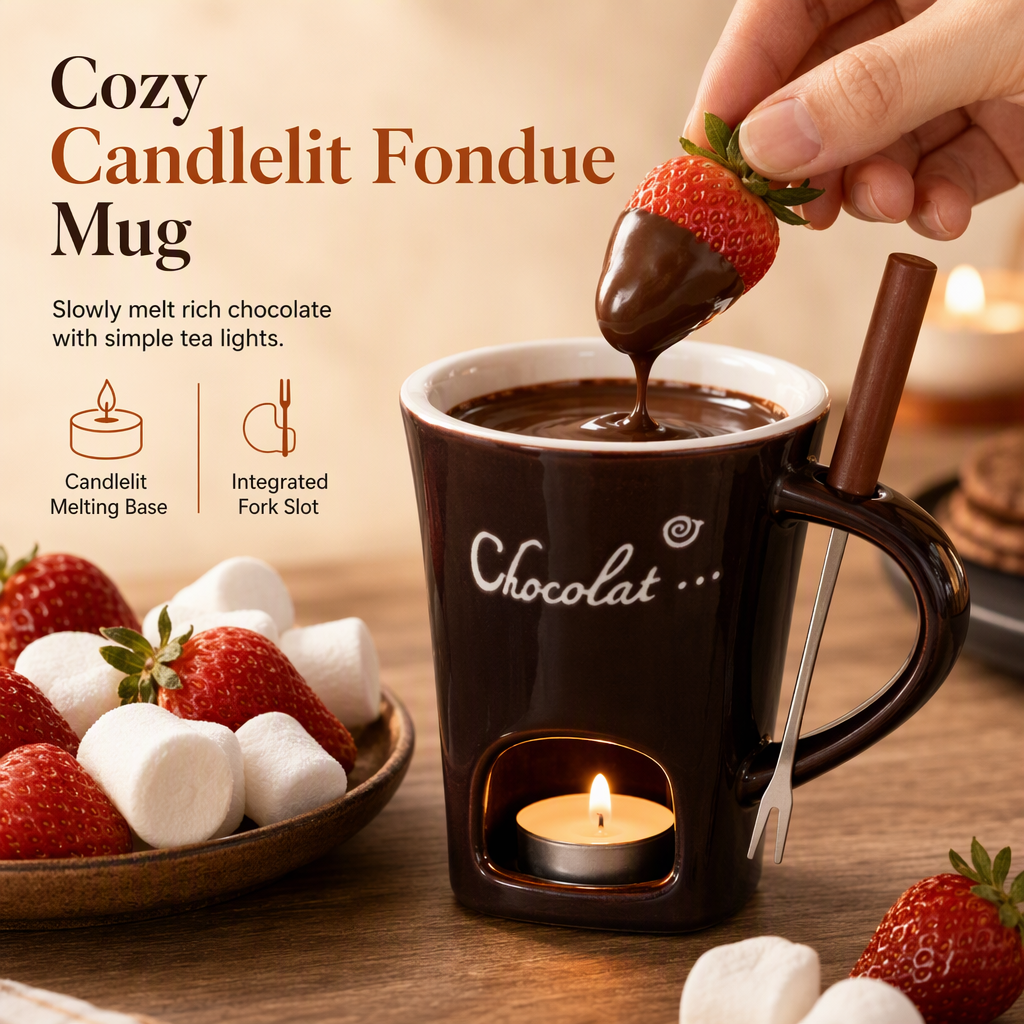 Ceramic Fondue Melting Mug – product image