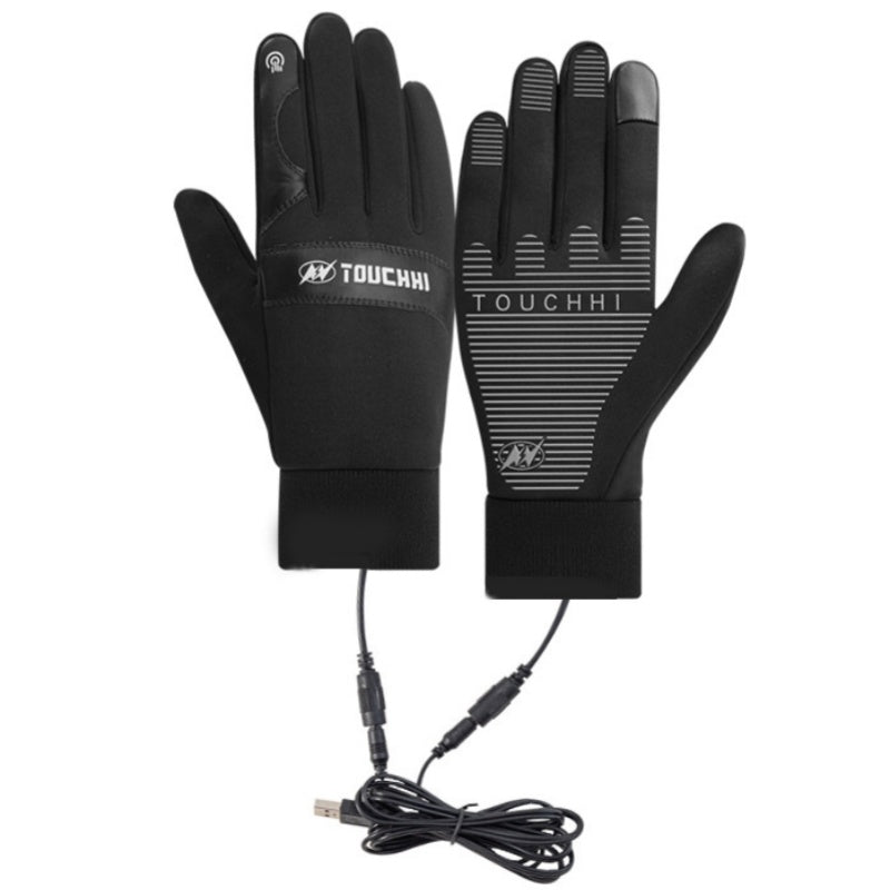 USB-Powered Heated Winter Gloves – product image