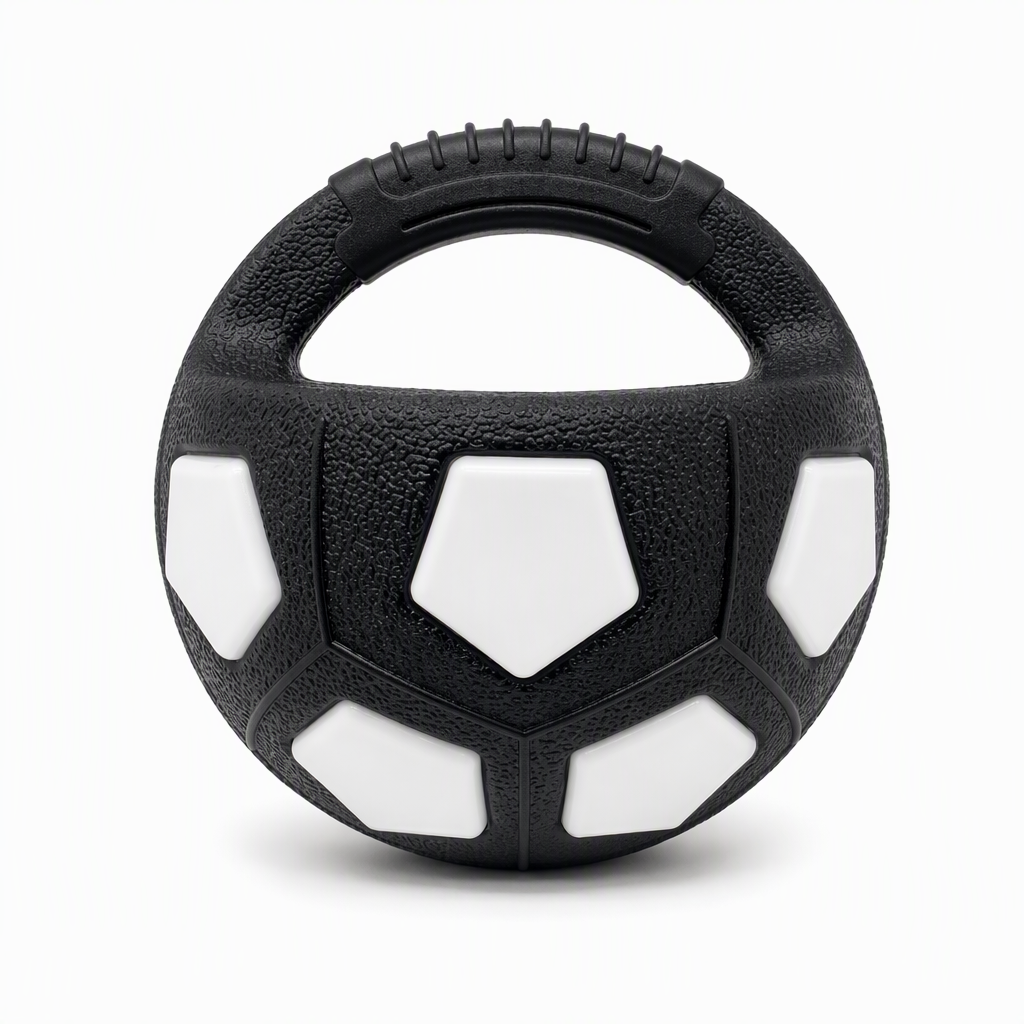 Interactive Dog Soccer Ball with Grab Tabs – product image