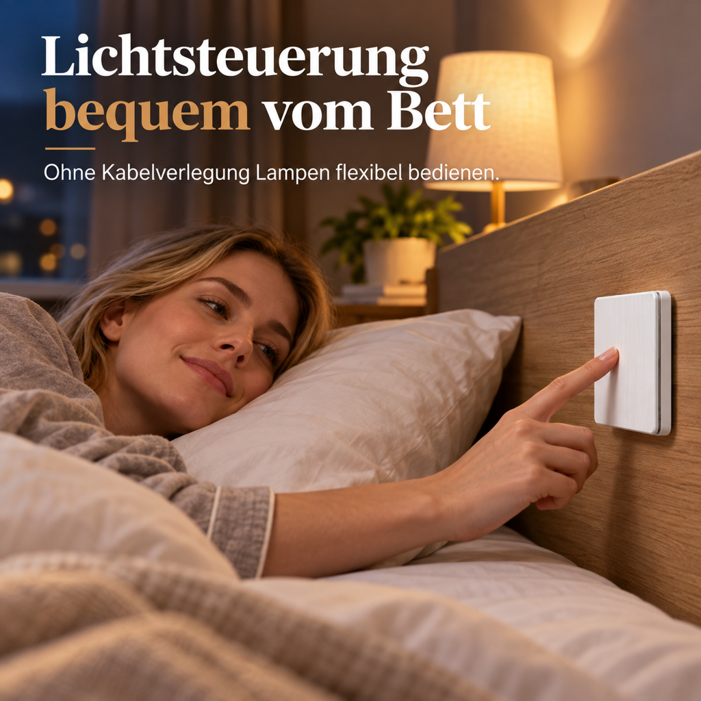 Wireless Wall Switch and Receiver Set – product image