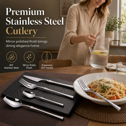 Stainless Steel Flatware Set – product image