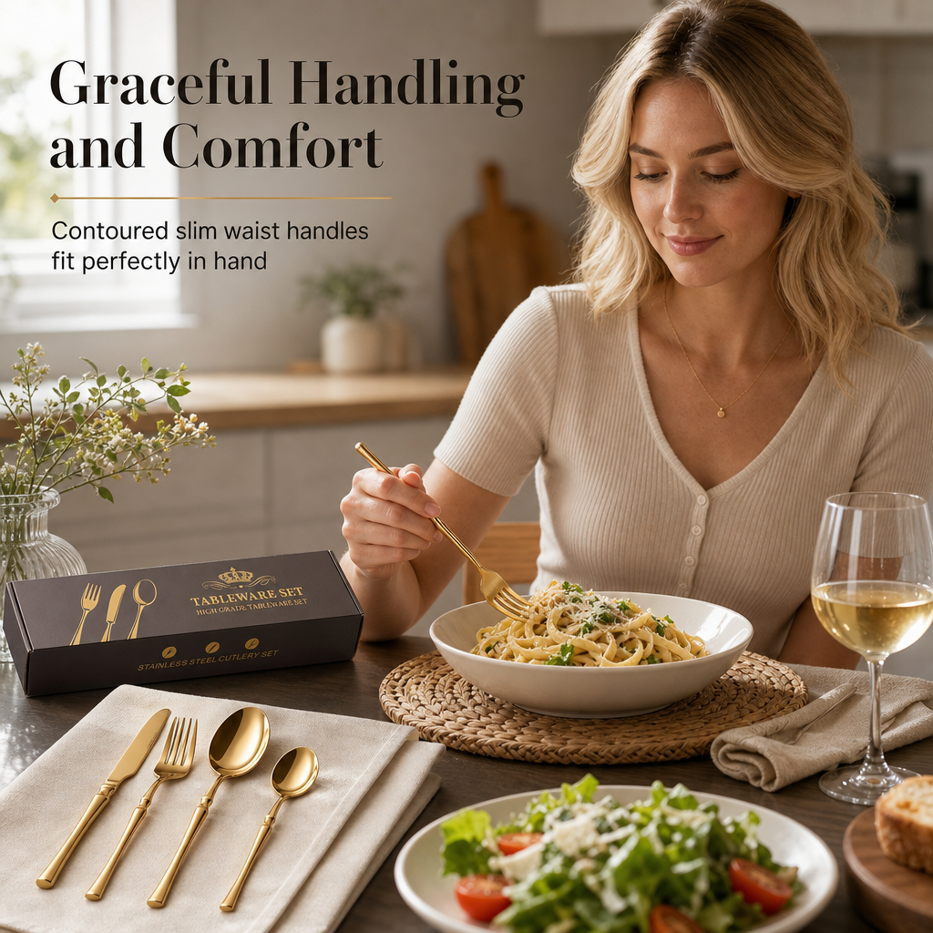 Stainless Steel Flatware Set – product image