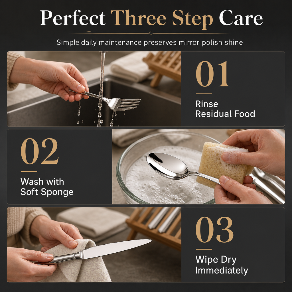 Stainless Steel Flatware Set – product image