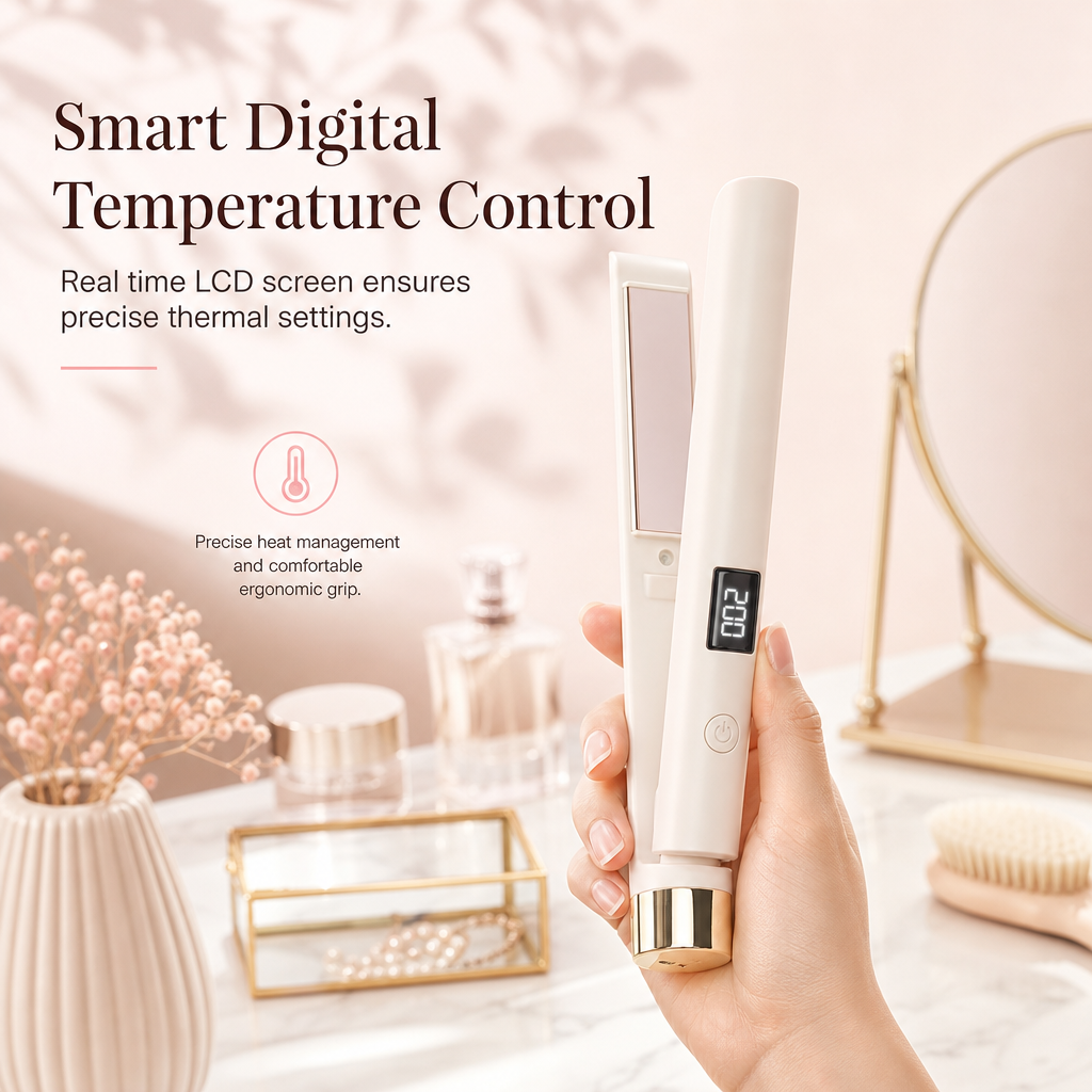 Mini Ceramic Travel Hair Styler – product image