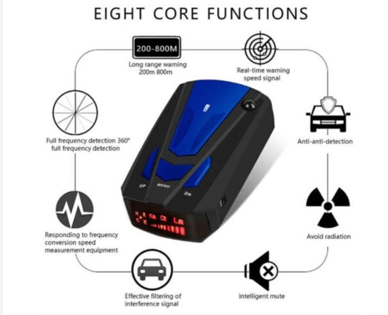 Vehicle Radar Signal Alert Device – product image