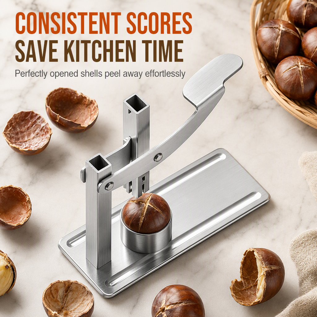 Stainless Steel Chestnut and Nut Cracker – product image