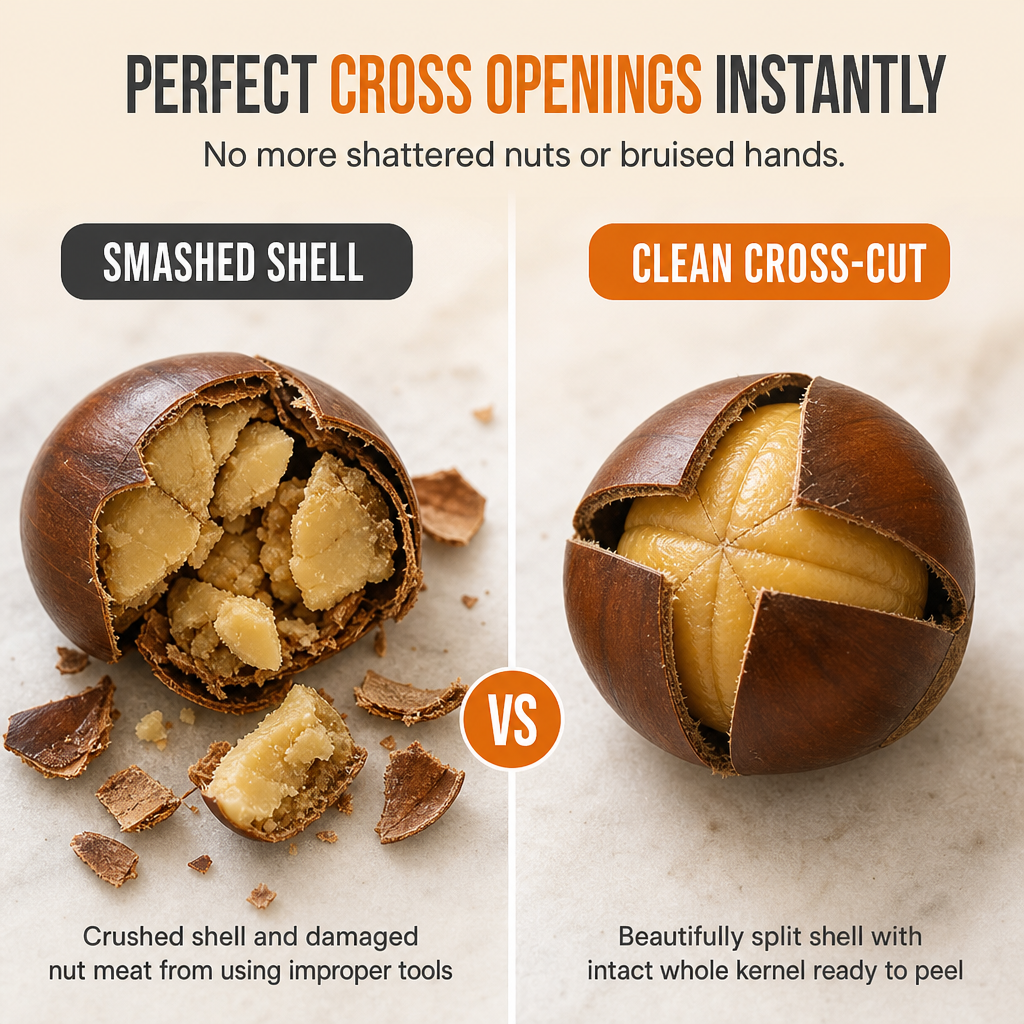 Stainless Steel Chestnut and Nut Cracker – product image