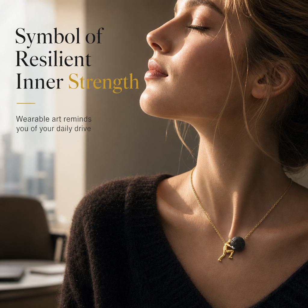 Adjustable Necklace with Sliding Charm – product image
