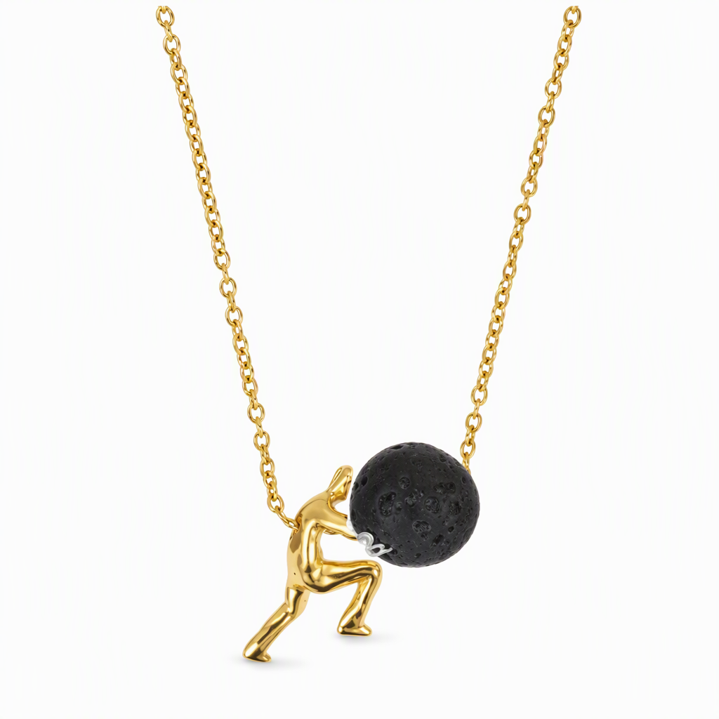 Adjustable Necklace with Sliding Charm – product image