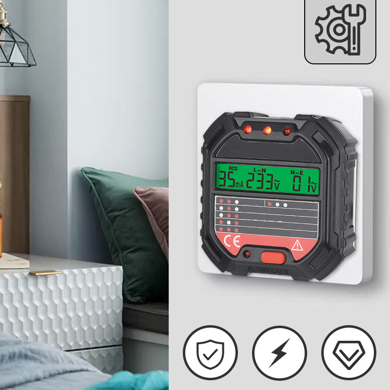 Digital Outlet Wiring Tester – product image
